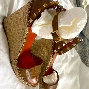 Valentino wedges size 37 in perfect condition